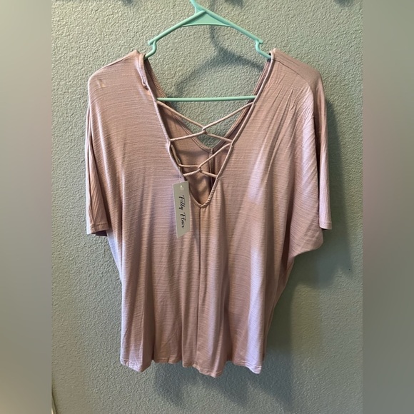 Filly Flair mauve top with tags - Picture 2 of 3
